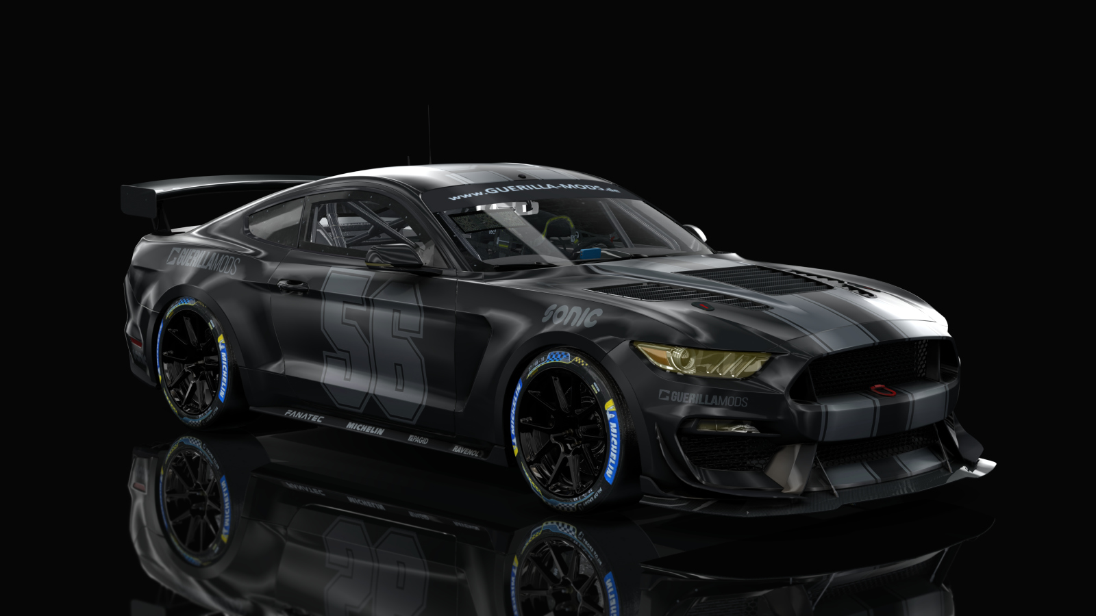 GT4 Ford Mustang, skin 56_guerilla_racing