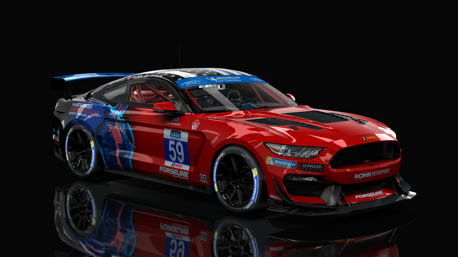 GT4 Ford Mustang, skin 59_kohr_motorsport