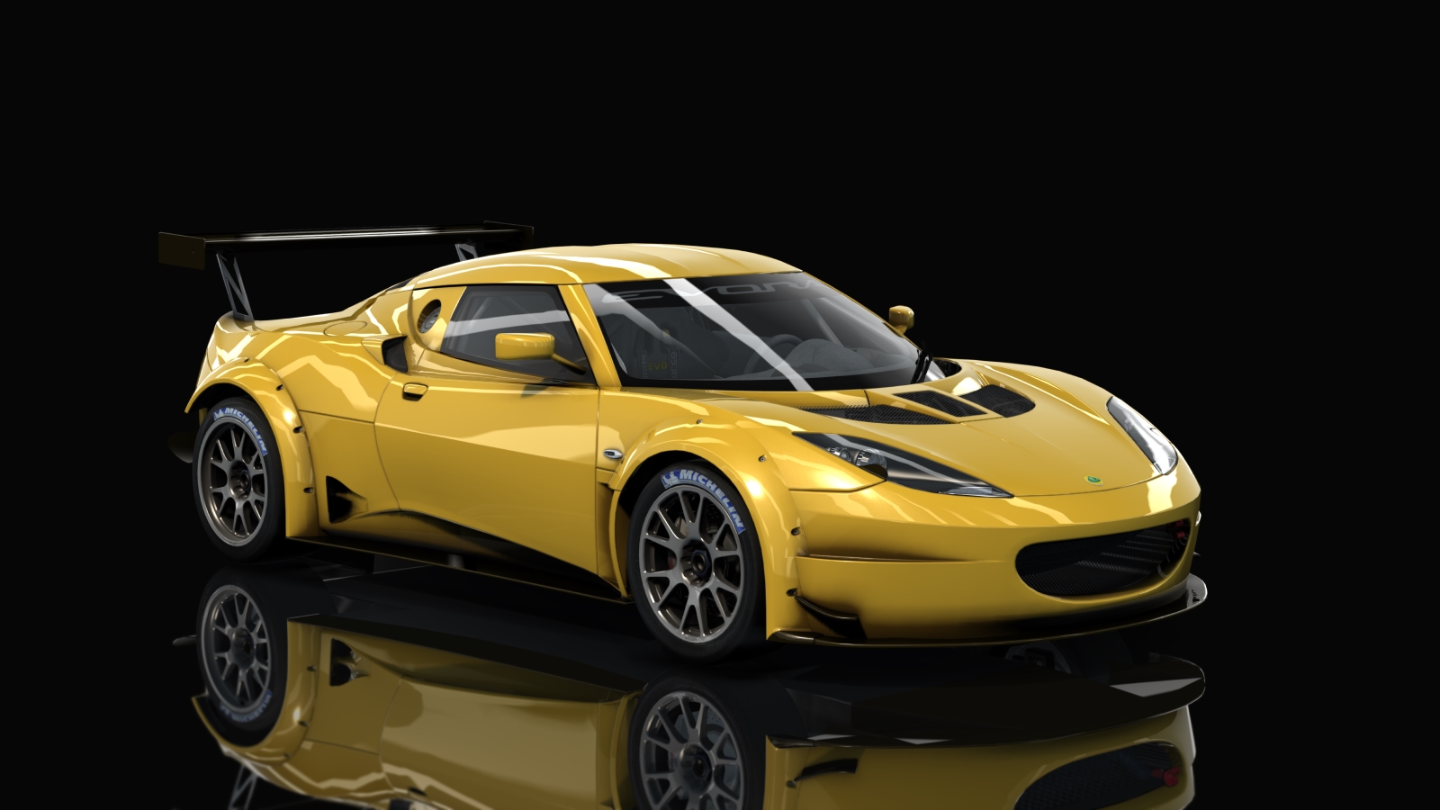 Lotus Evora GTC (BoP fix), skin Solar_Yellow