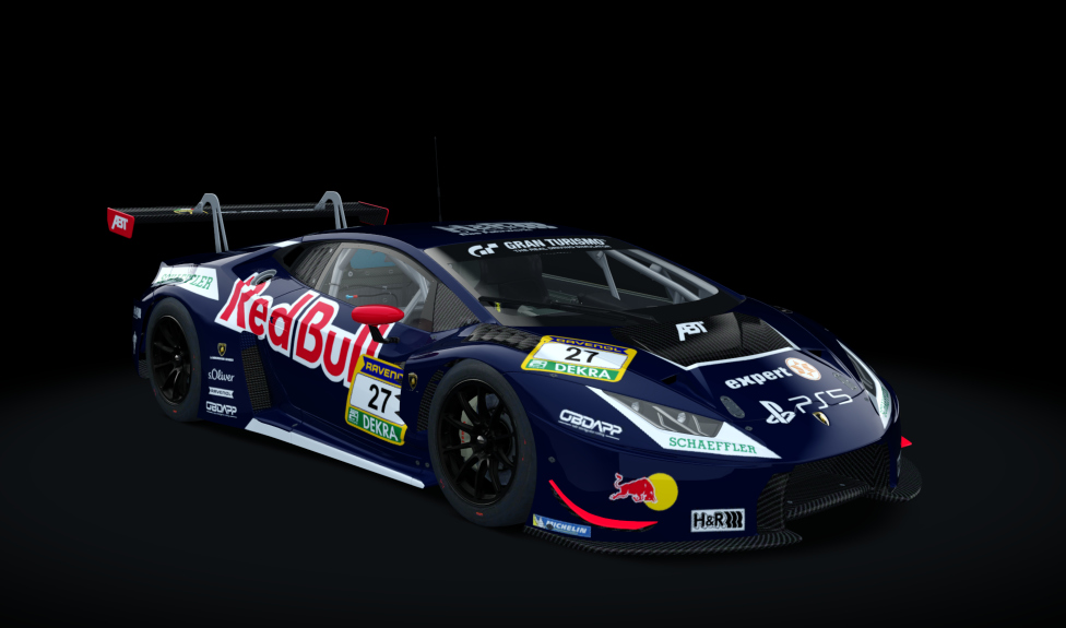 GT3 Lamborghini Huracan, skin RedBullRacing_27