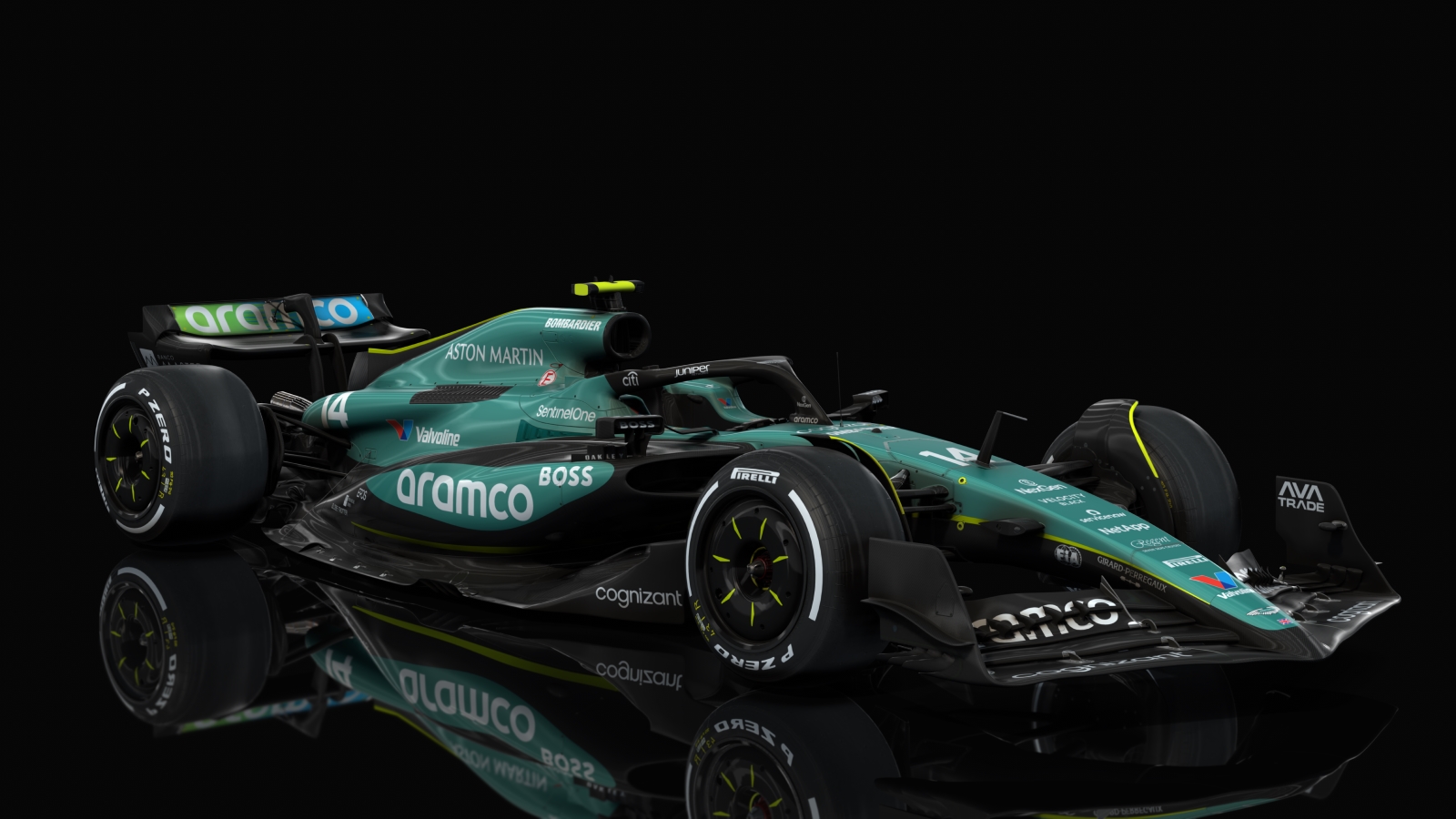 Formula Hybrid® 2023, skin AMR24_14_Alonso