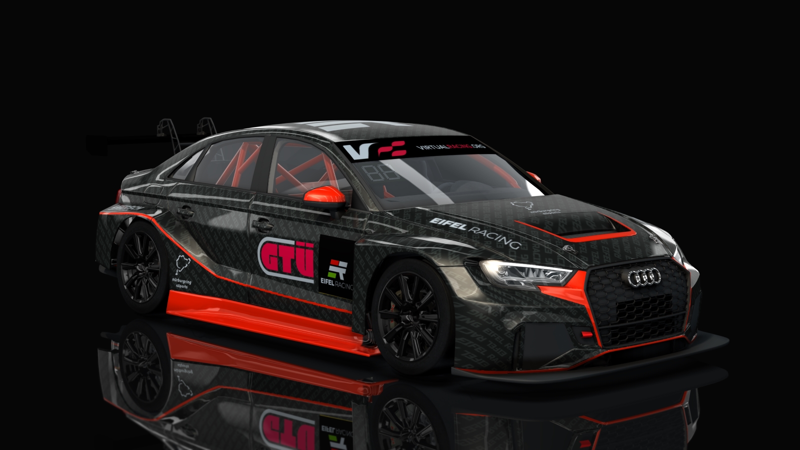 Audi RS3 VR3T, skin Eifel Racing Skin Hotlap Challenge