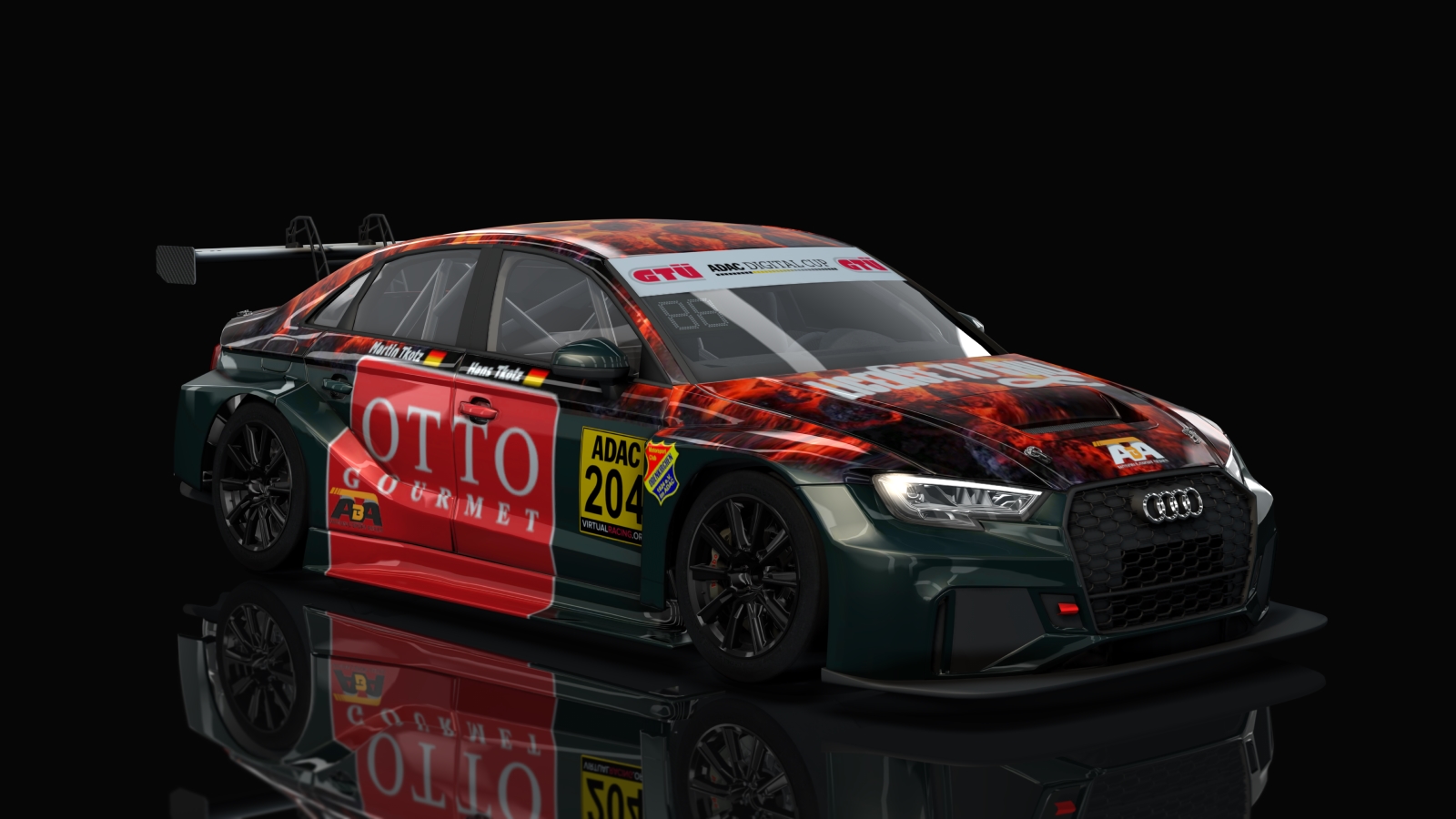 Audi RS3 VR3T, skin SP3T_204_DC