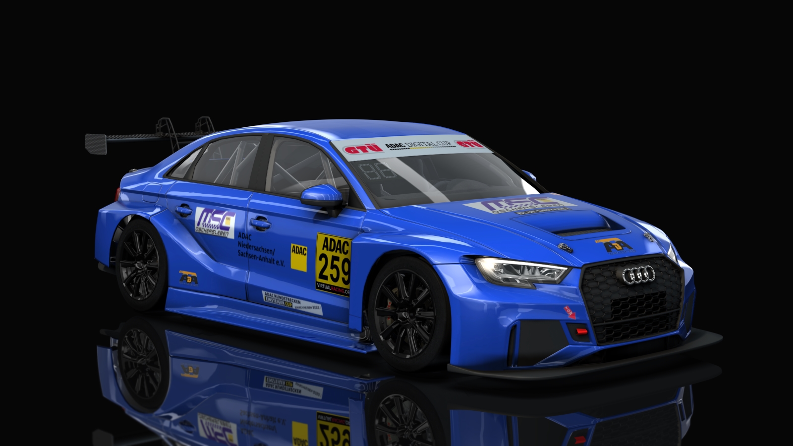 Audi RS3 VR3T, skin SP3T_259_DC