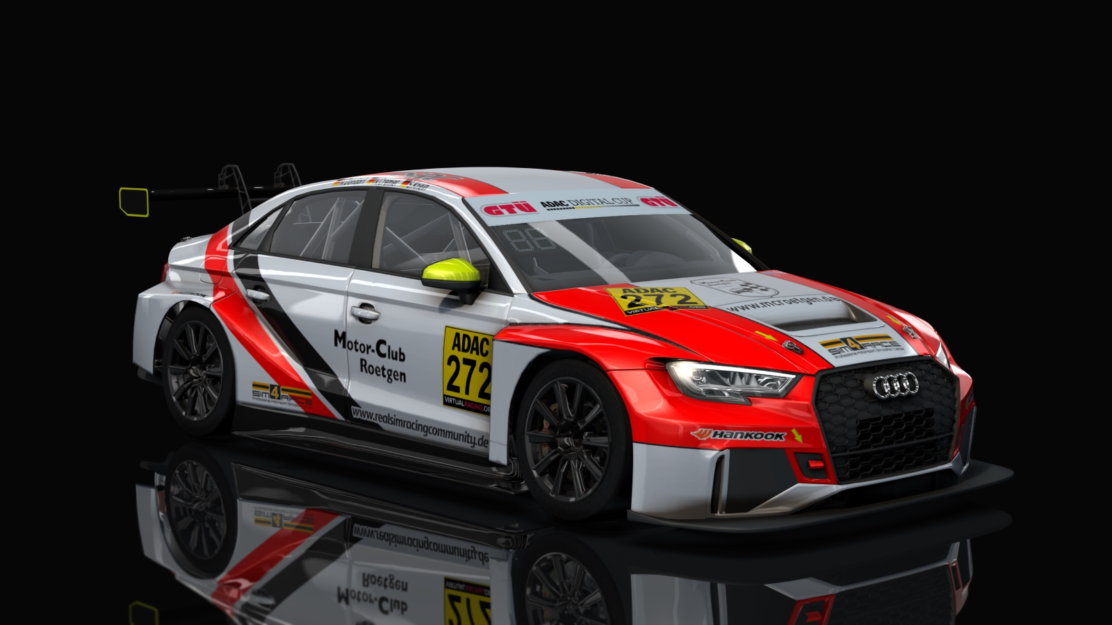 Audi RS3 VR3T, skin SP3T_272_DC