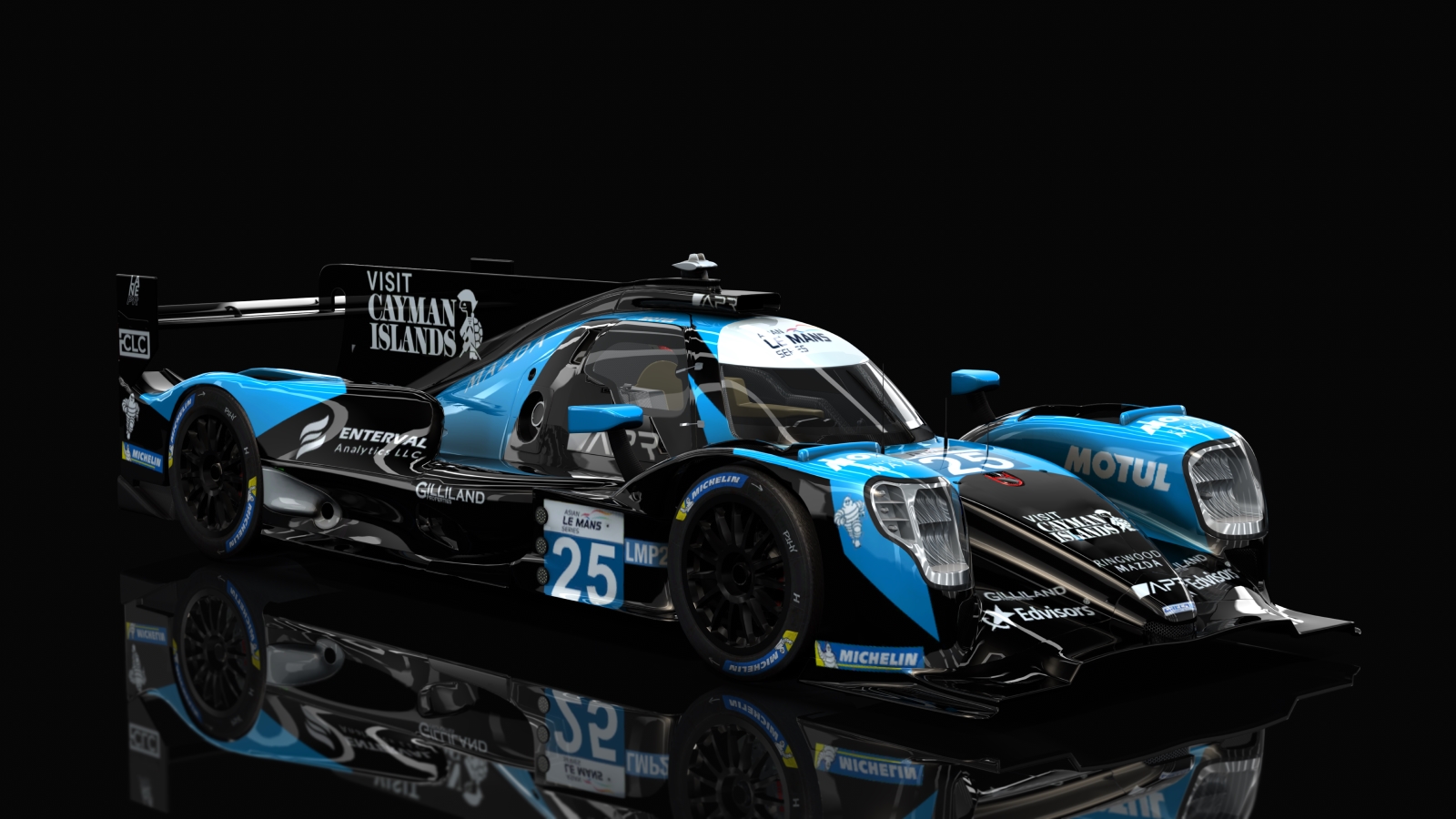 2022 Oreca 07 LMP2, skin 2023 #25 Algarve Pro Racing AsLMS