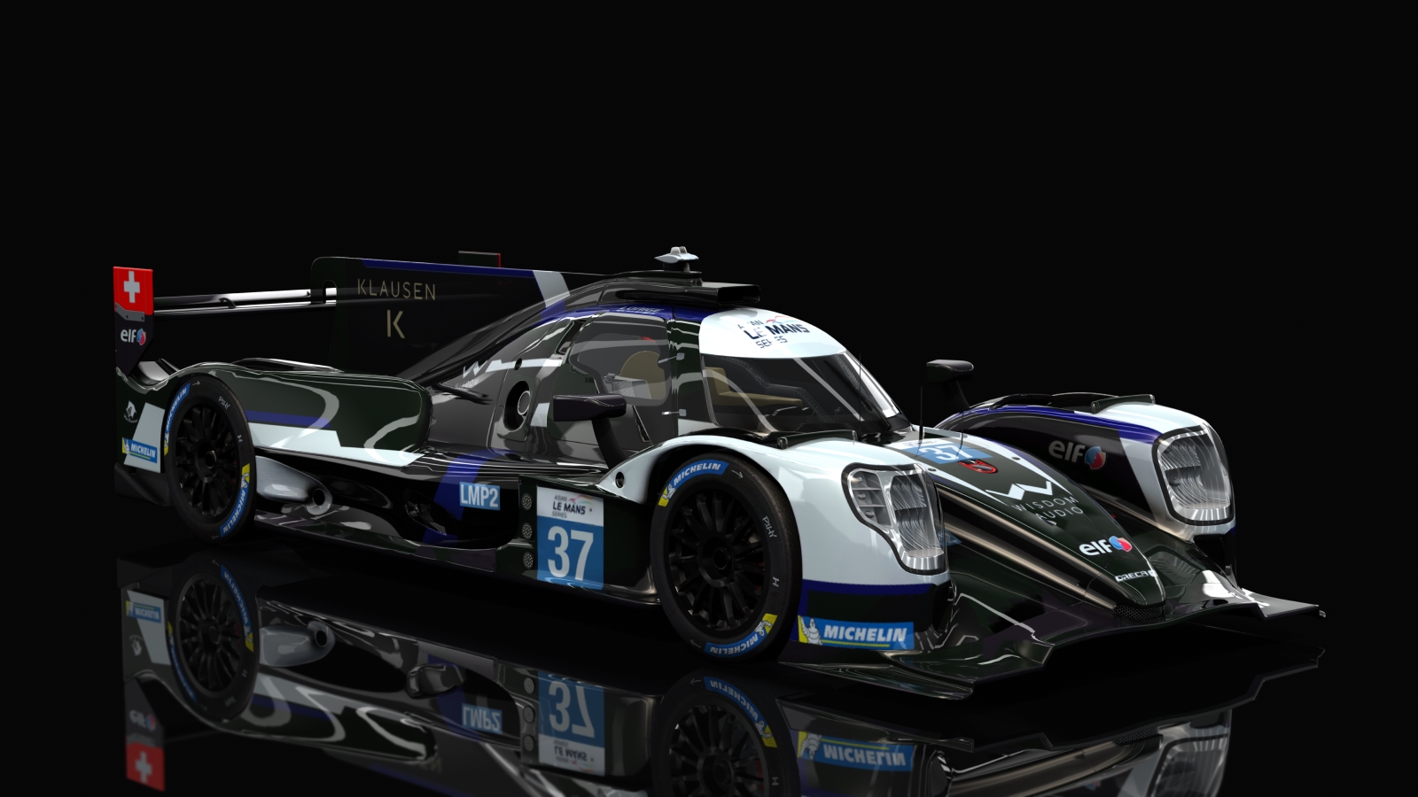 2022 Oreca 07 LMP2, skin 2023 #37 Cool Racing AsLMS