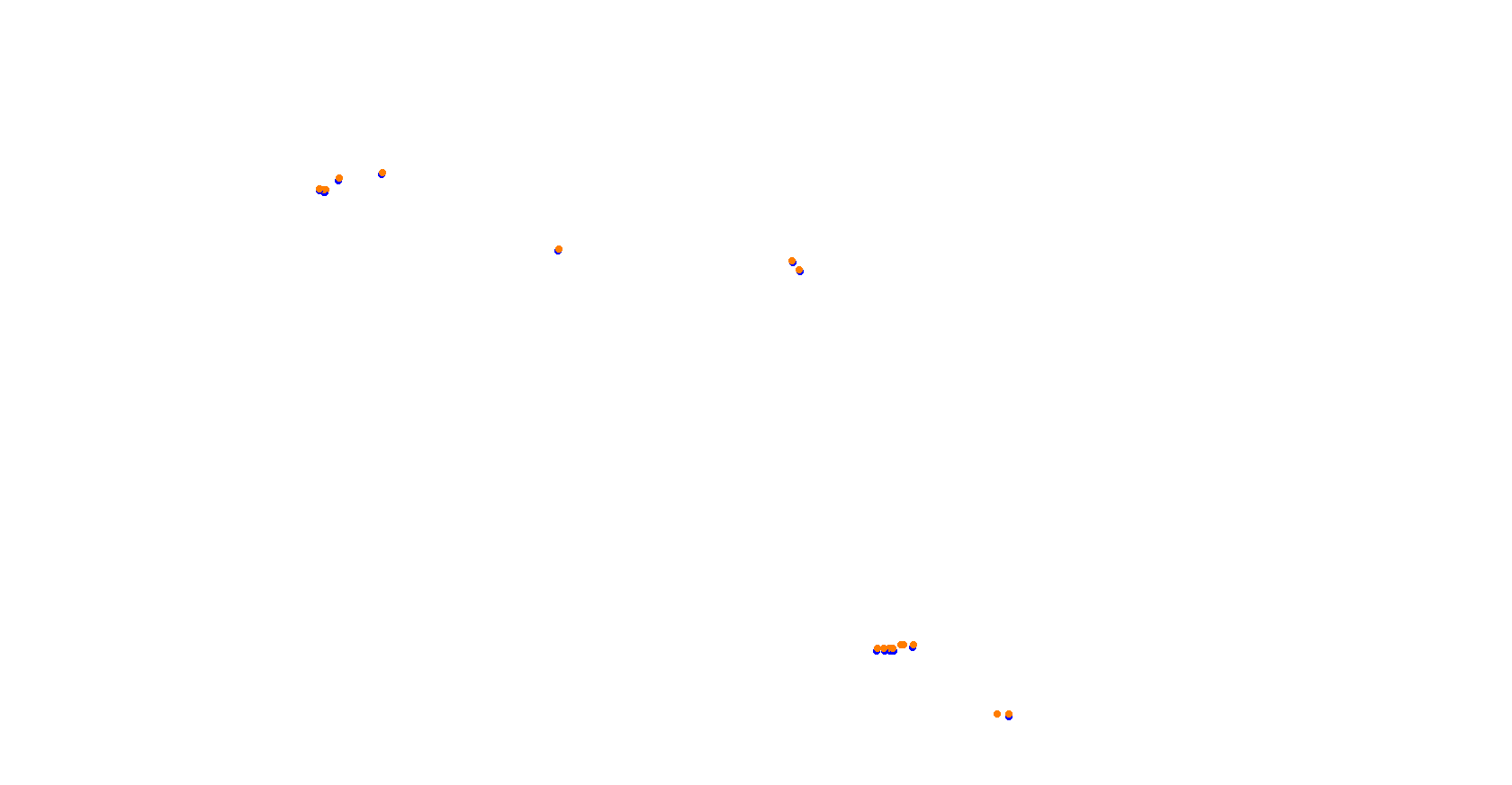 Daytona Road Course collisions