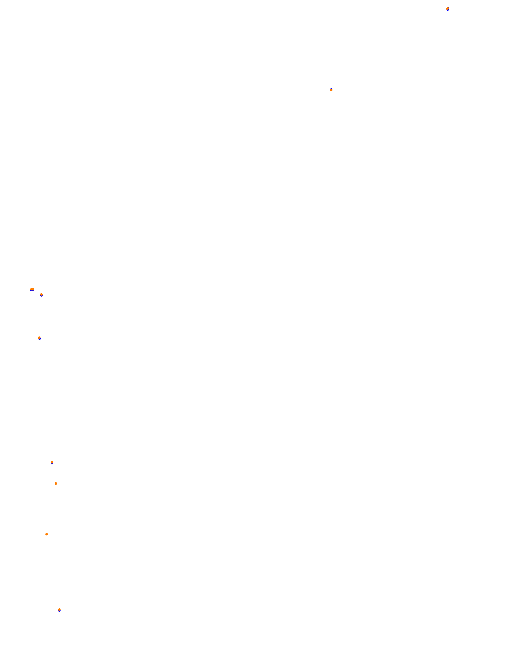 Monaco GP Circuit collisions