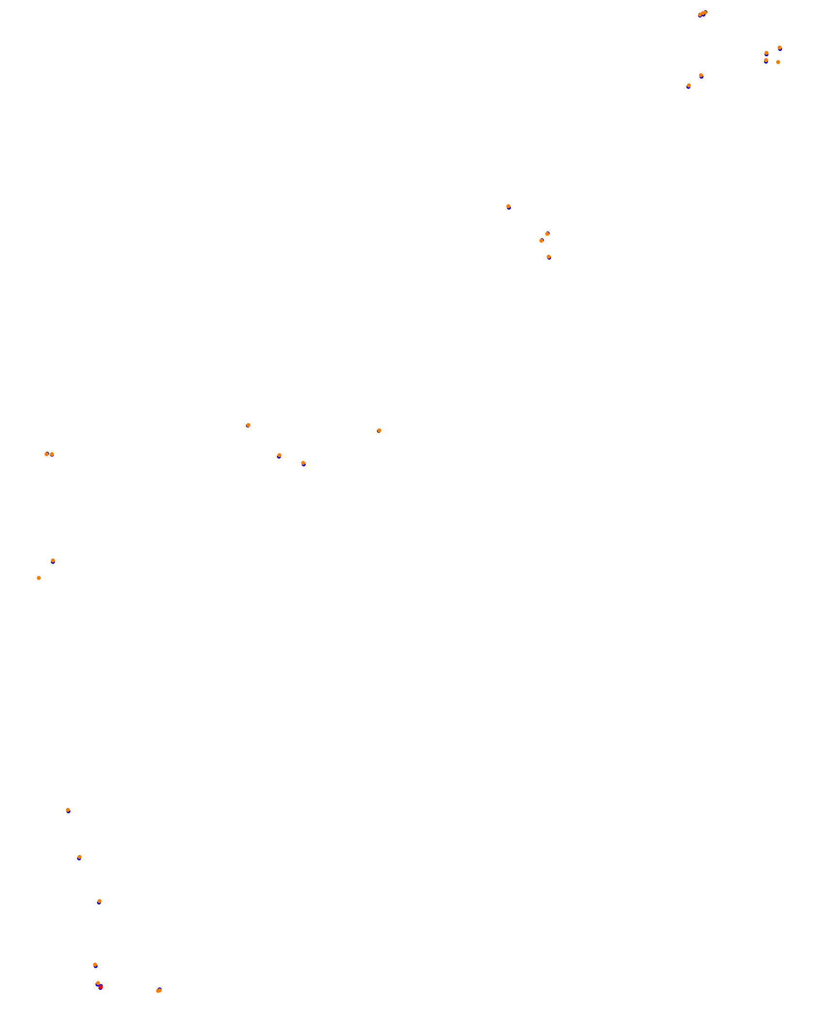 Monaco GP Circuit collisions