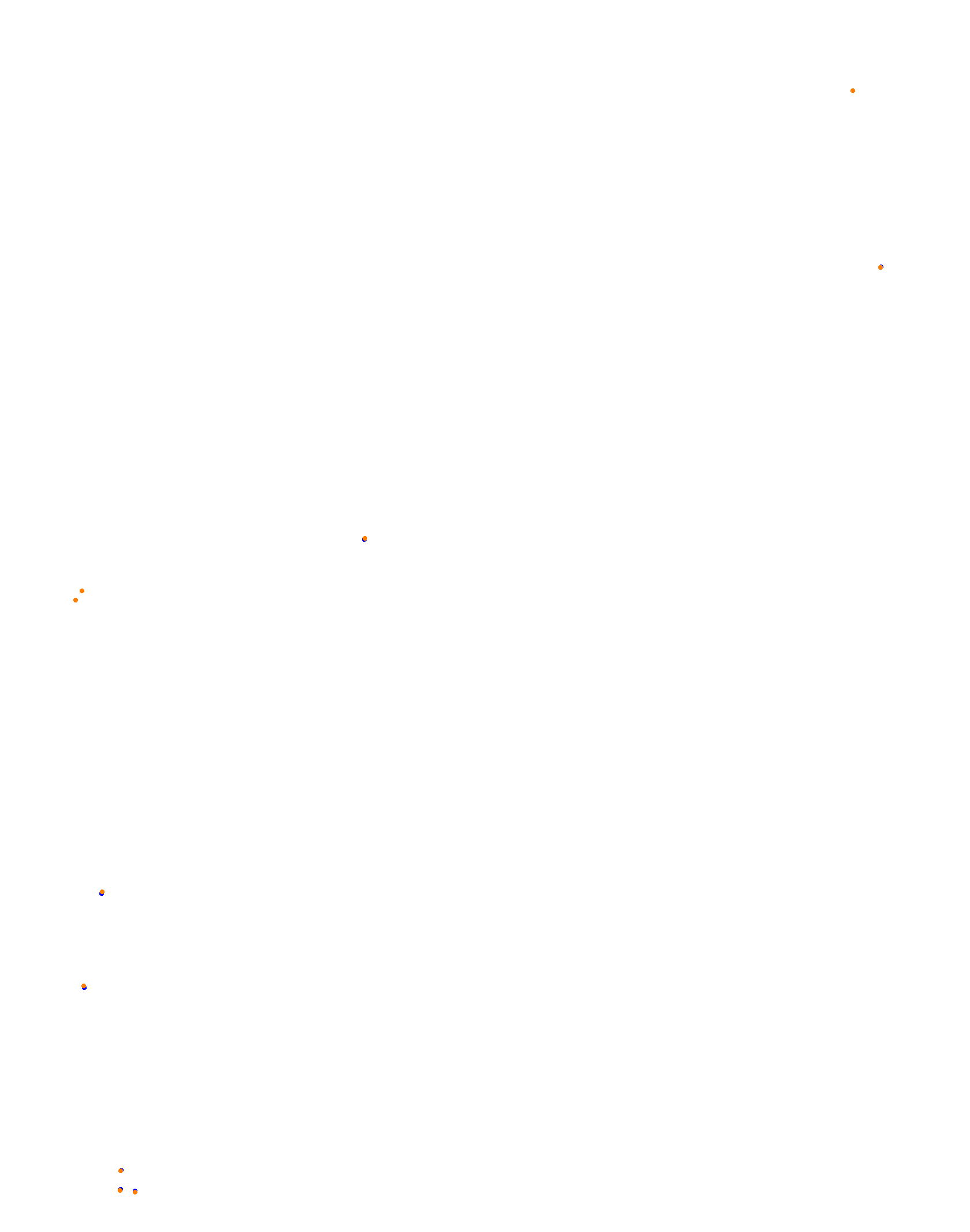 Monaco GP Circuit collisions