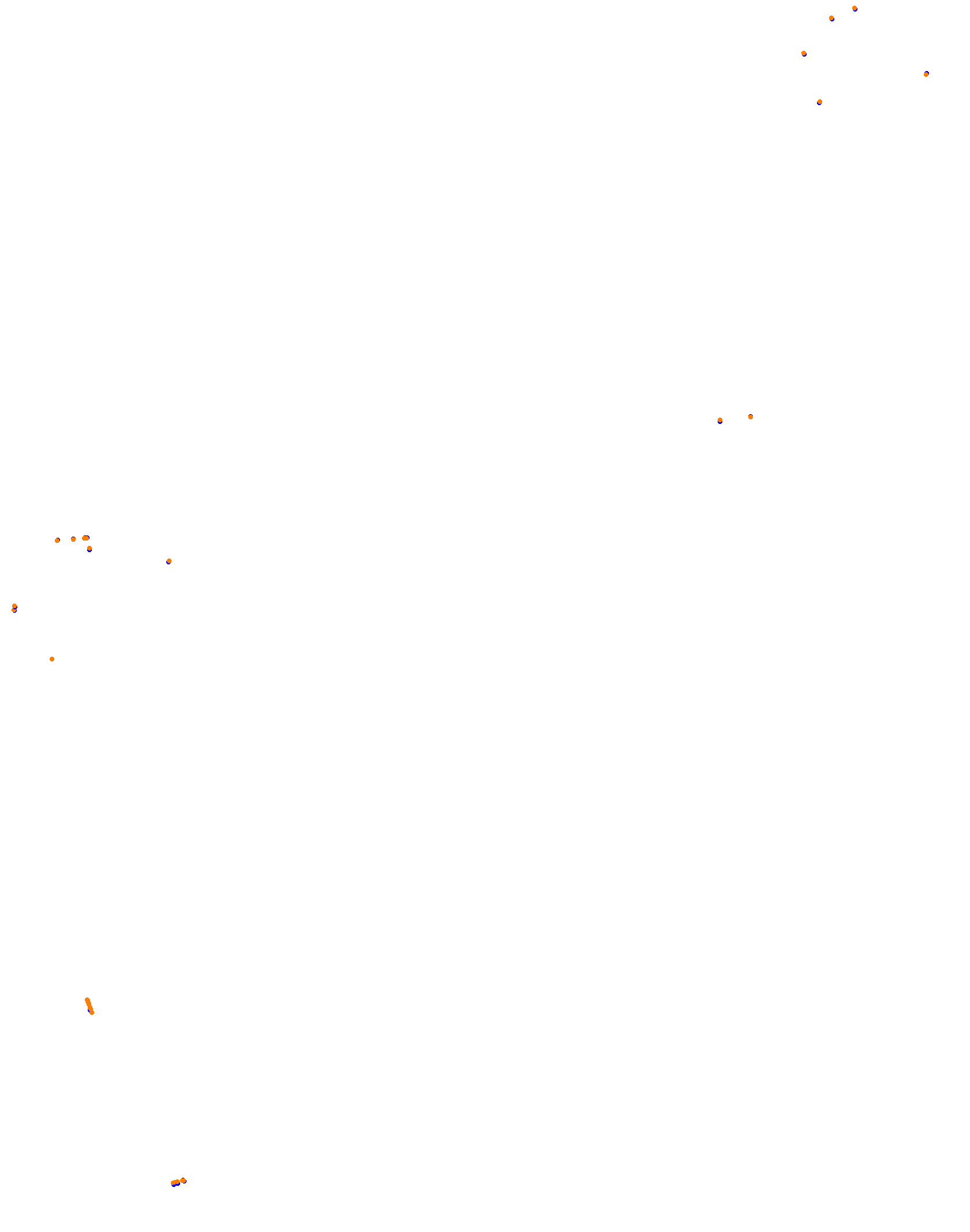 Monaco GP Circuit collisions