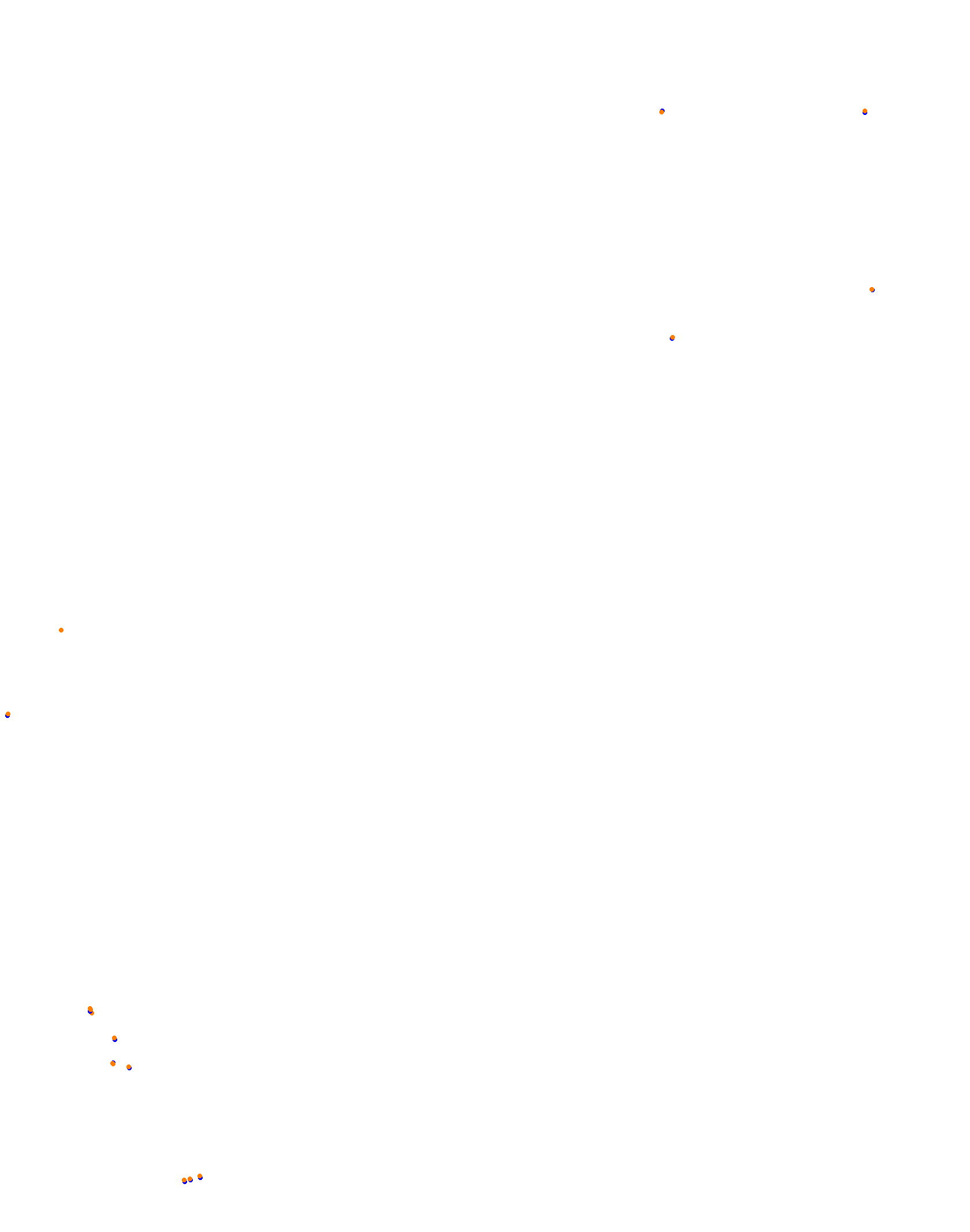 Monaco GP Circuit collisions