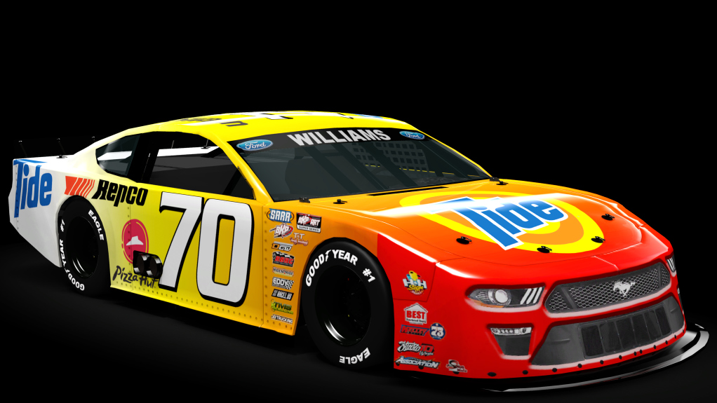 2021_GEN6_Ford_Super_Late_Model, skin 70-tide racing