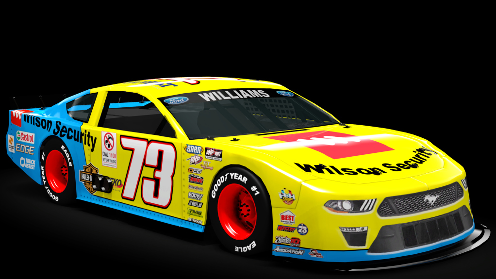 2021_GEN6_Ford_Super_Late_Model, skin 73-wilson security