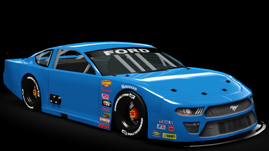 2021_GEN6_Ford_Super_Late_Model, skin mustang