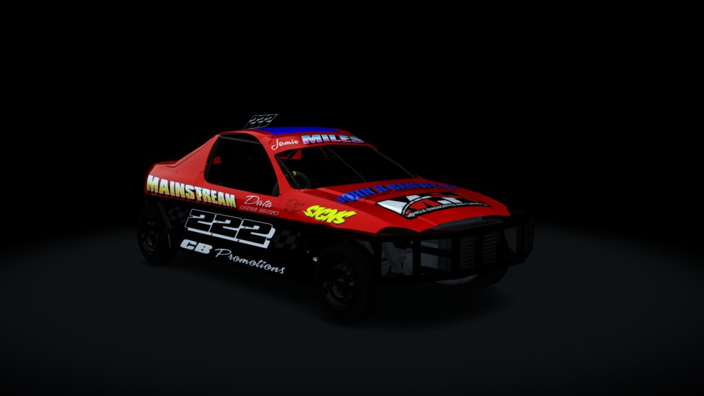 ACSO 1300 Stockcar Civic Delsol, skin ACSO_222blue