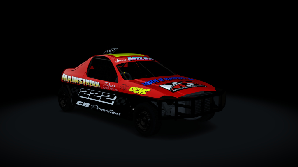 ACSO 1300 Stockcar Civic Delsol, skin ACSO_222yellow