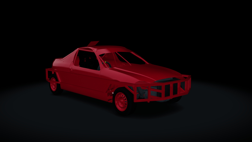 ACSO 1300 Stockcar Civic Delsol, skin red