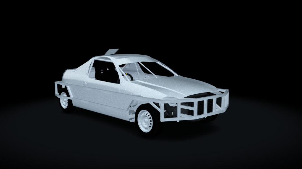 ACSO 1300 Stockcar Civic Delsol, skin white