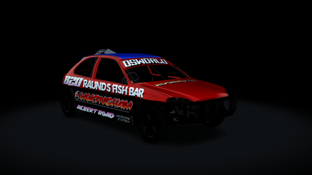 ACSO 1300 Stockcar Civic EK, skin ACSO_820_blue