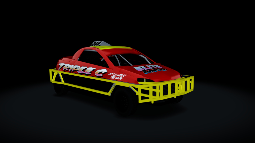 ACSO 1300 Stockcar Tigra, skin ACSO_248_yellow