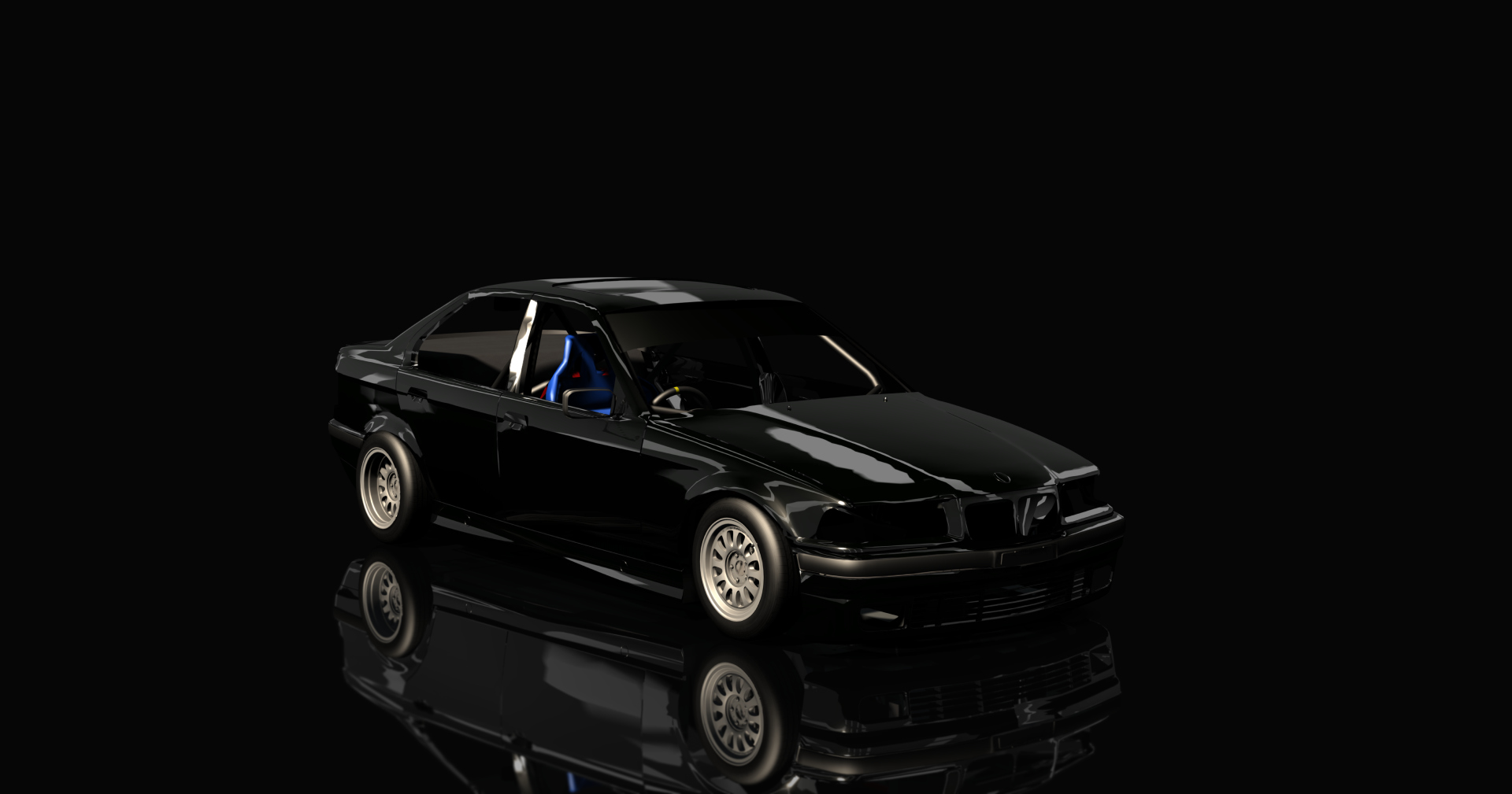 ACSO BMW E36 Lightning Rod, skin black