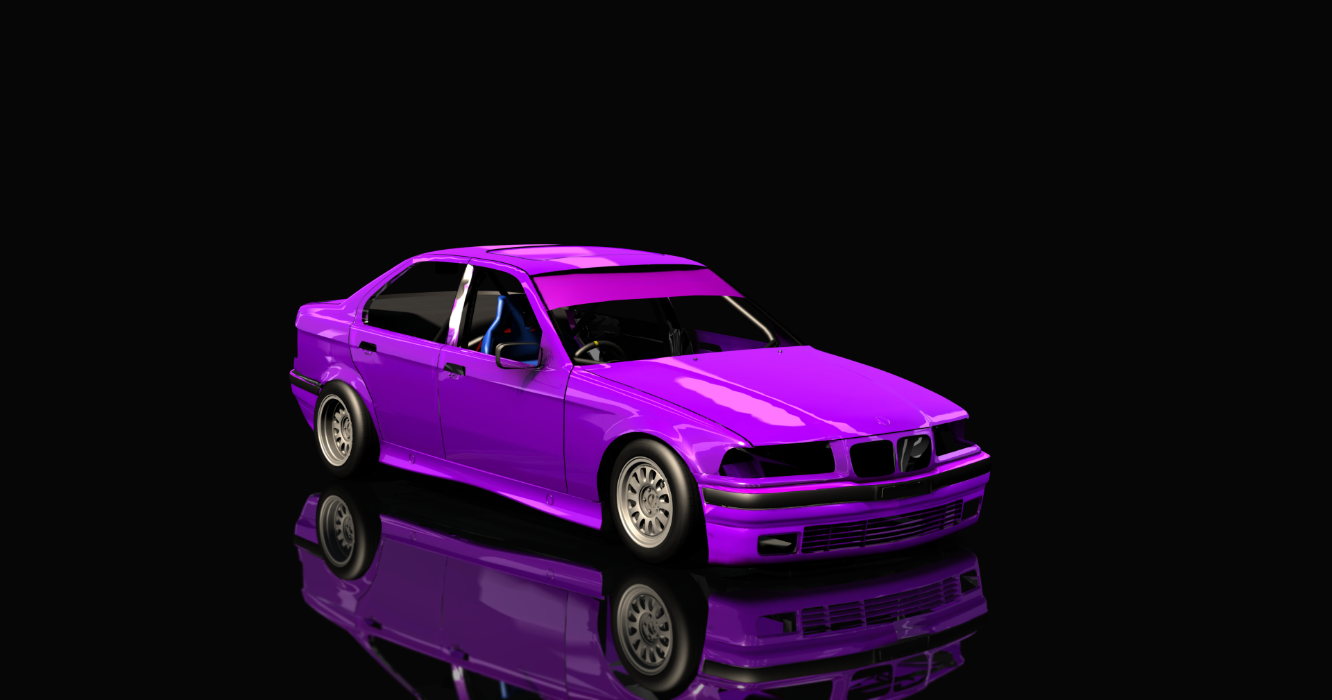 ACSO BMW E36 Lightning Rod, skin purple