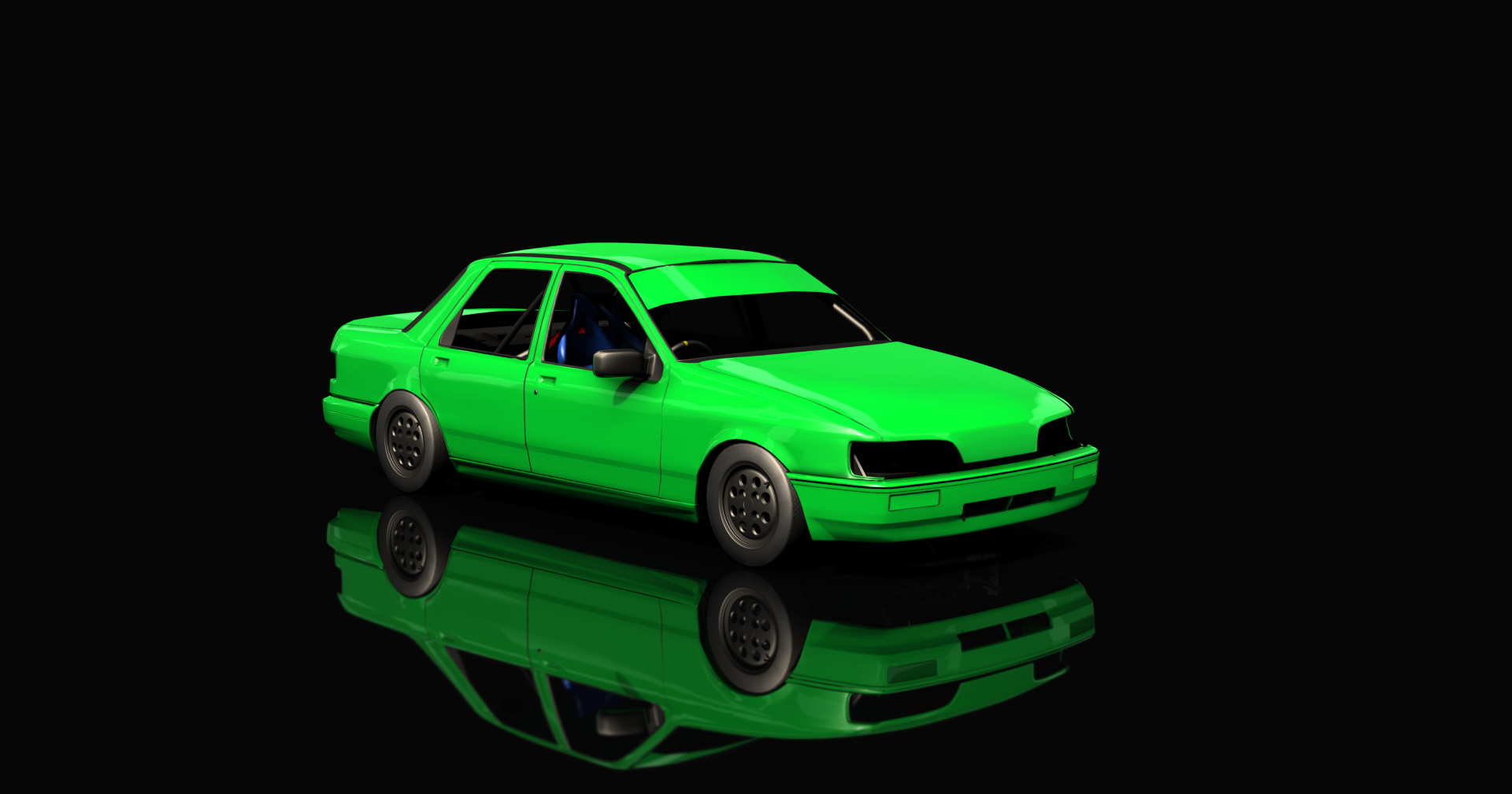 ACSO Ford Sierra Lightning rod, skin green