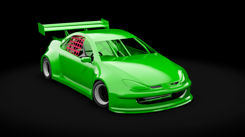 ACSO Hotrod 206cc, skin green