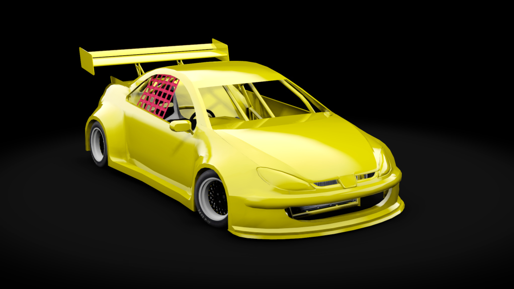 ACSO Hotrod 206cc, skin yellow