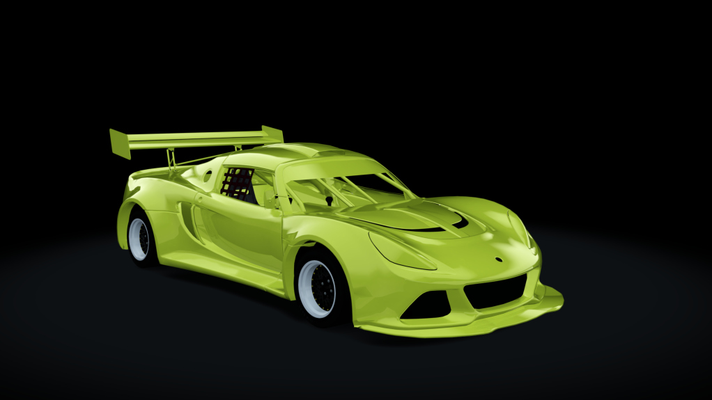 ACSO Hotrod Lotus Exige, skin Isotope_Green