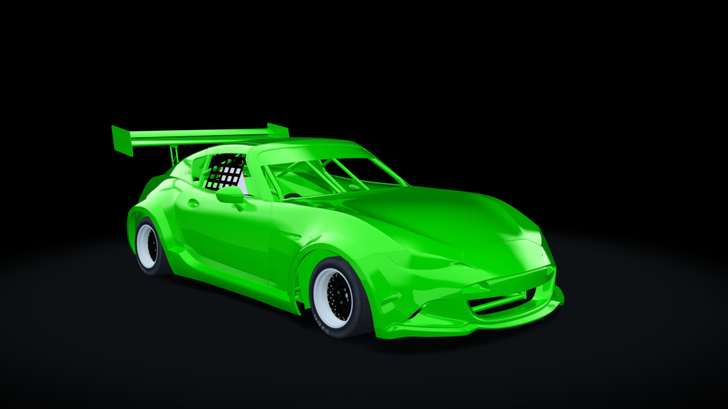 ACSO Hotrod Mazda Mx5, skin green