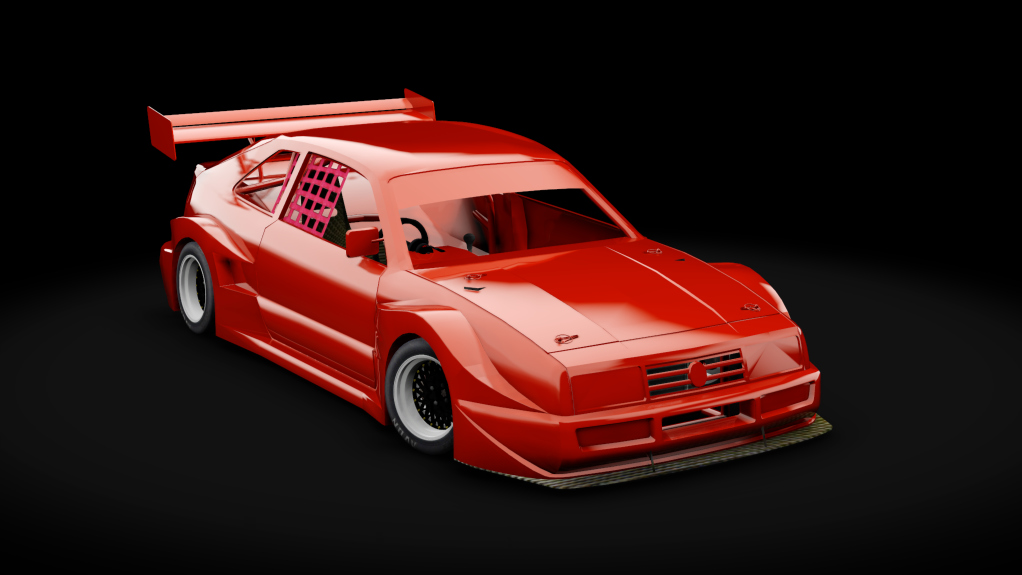 ACSO Hotrod VW Corrado, skin red