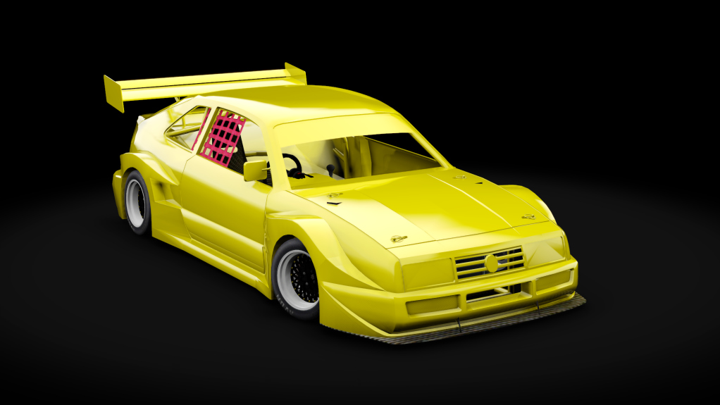 ACSO Hotrod VW Corrado, skin yellow