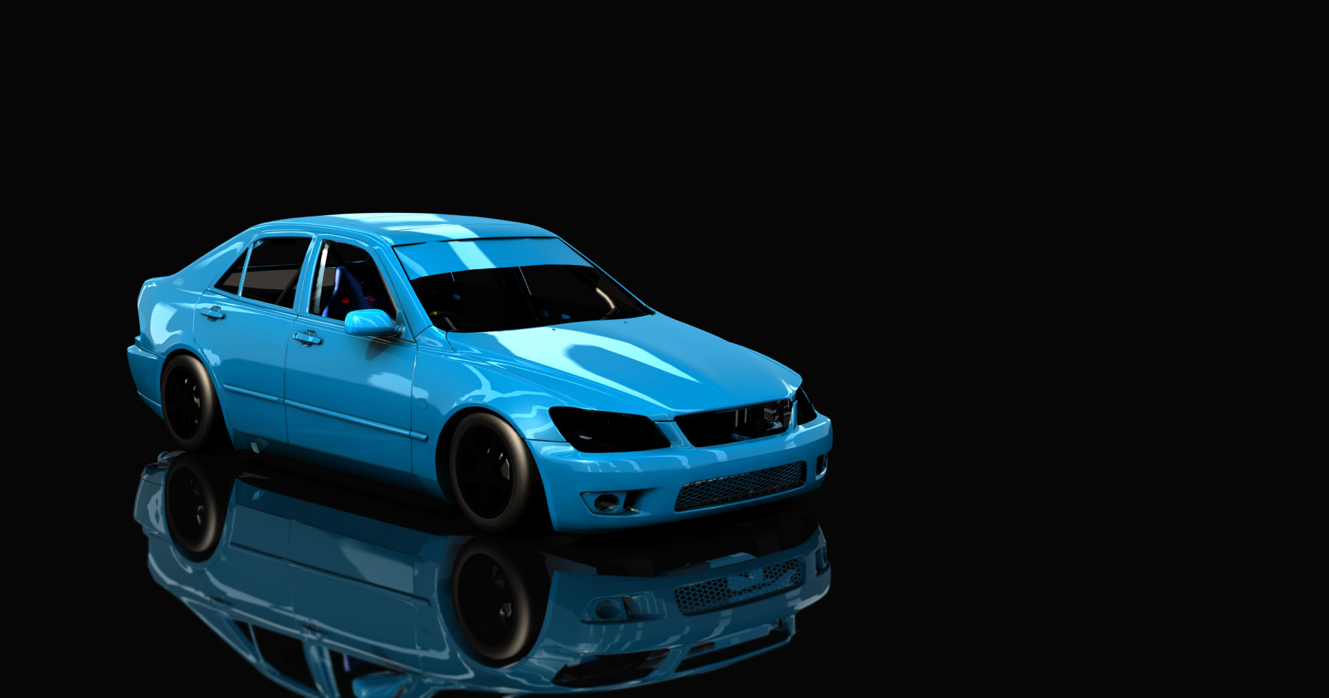 ACSO Lexus is200 Lightning Rod, skin blue