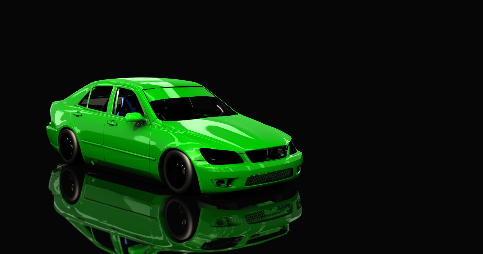 ACSO Lexus is200 Lightning Rod, skin green