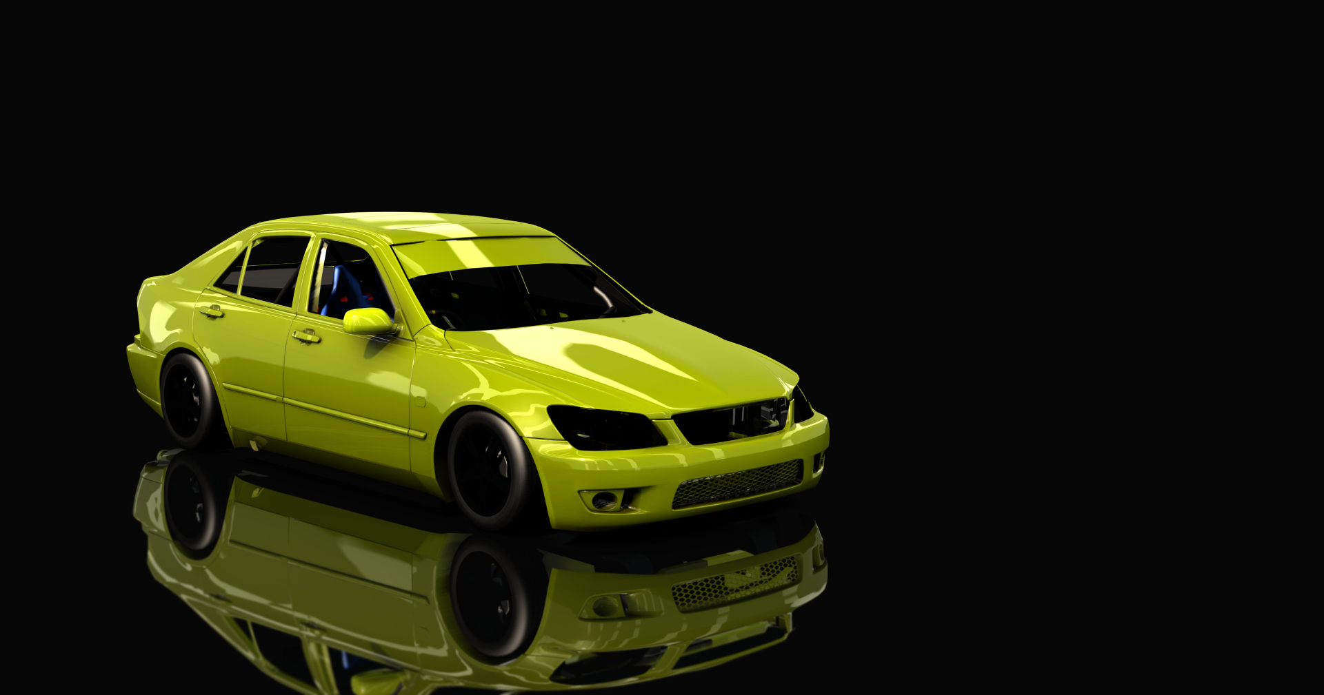 ACSO Lexus is200 Lightning Rod, skin yellow