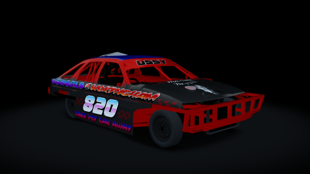 ACSO Saloon Stockcar 5dr Sierra, skin 820 - blue