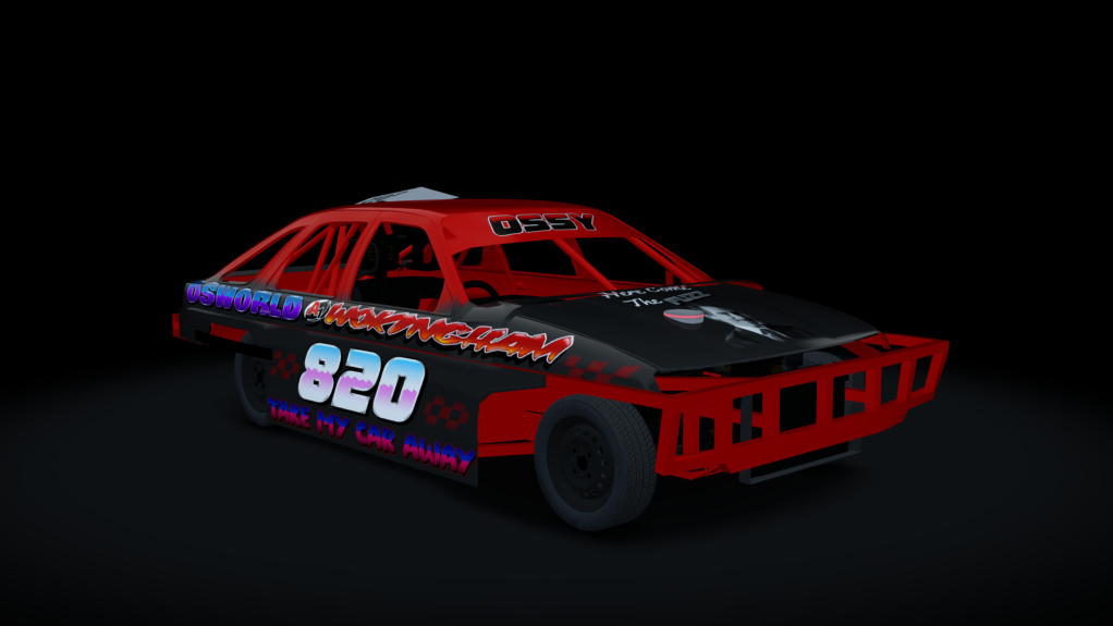 ACSO Saloon Stockcar 5dr Sierra, skin 820 - red