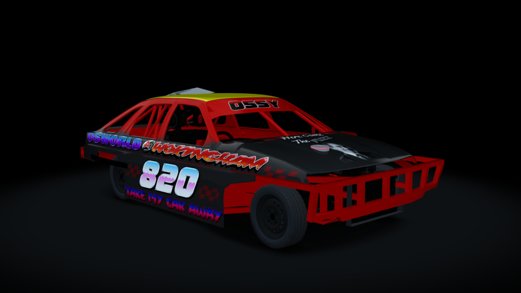 ACSO Saloon Stockcar 5dr Sierra, skin 820 - yellow