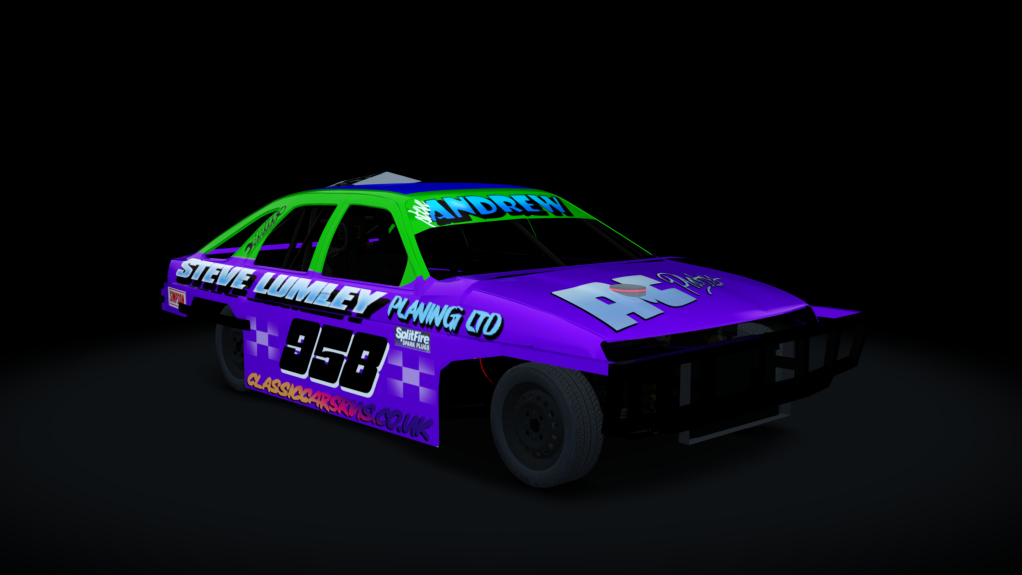 ACSO Saloon Stockcar 5dr Sierra, skin 958 - blue