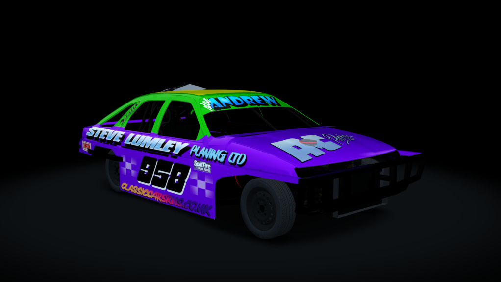 ACSO Saloon Stockcar 5dr Sierra, skin 958 - yellow