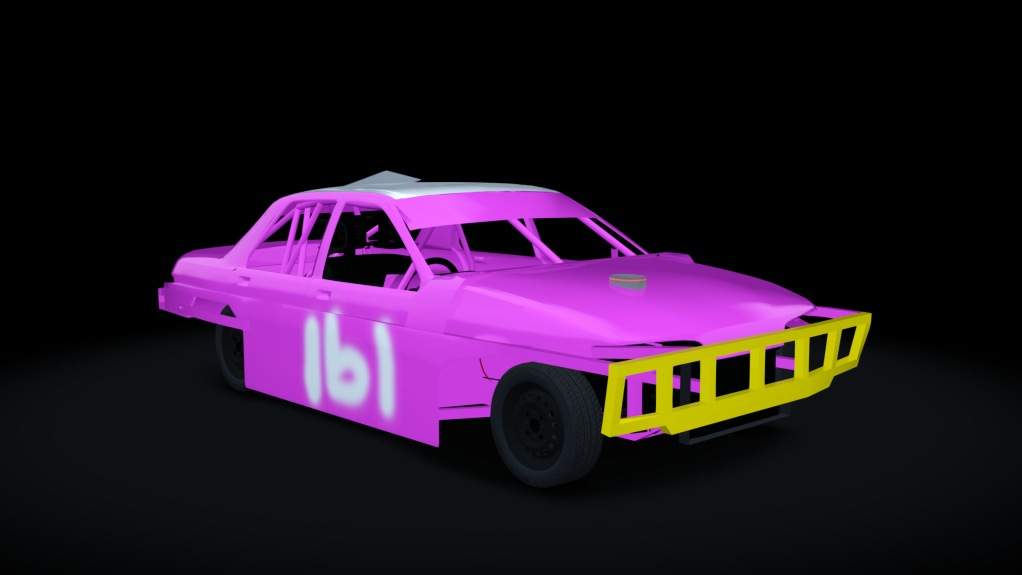 ACSO Saloon Stockcar Sapphire, skin 265 - white