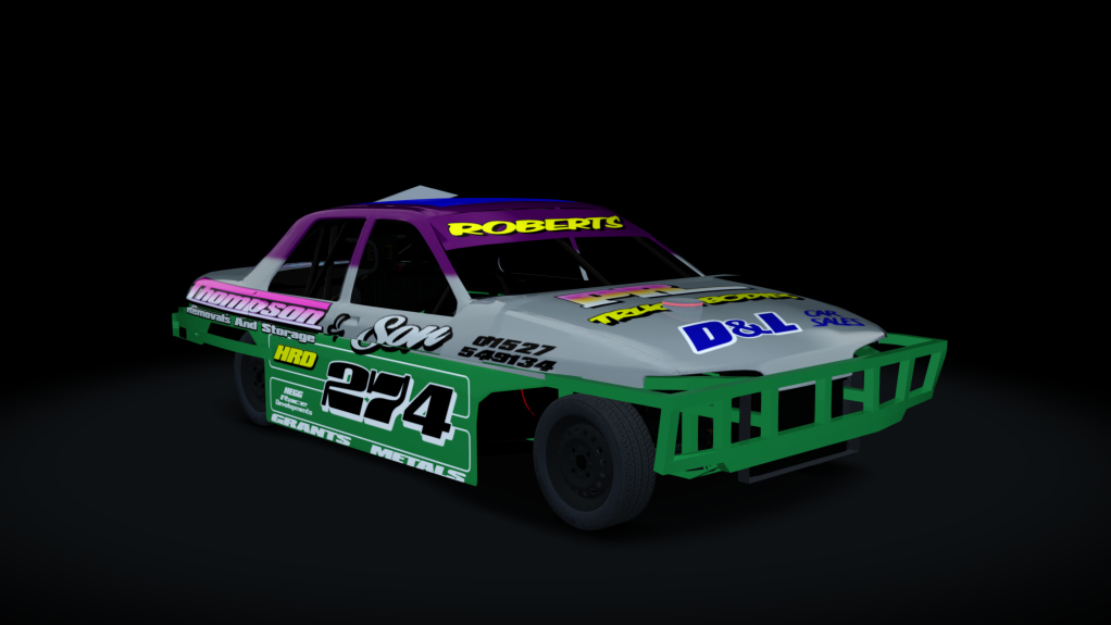 ACSO Saloon Stockcar Sapphire, skin 274 - blue