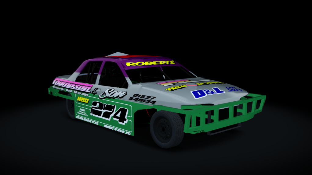 ACSO Saloon Stockcar Sapphire, skin 274 - red