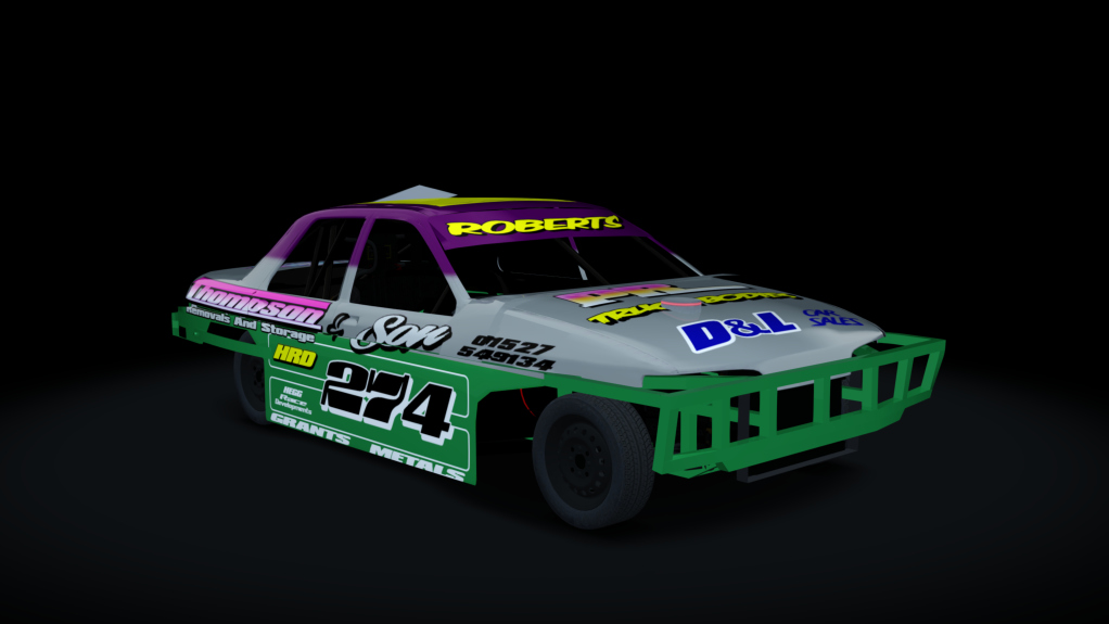 ACSO Saloon Stockcar Sapphire, skin 274 - yellow