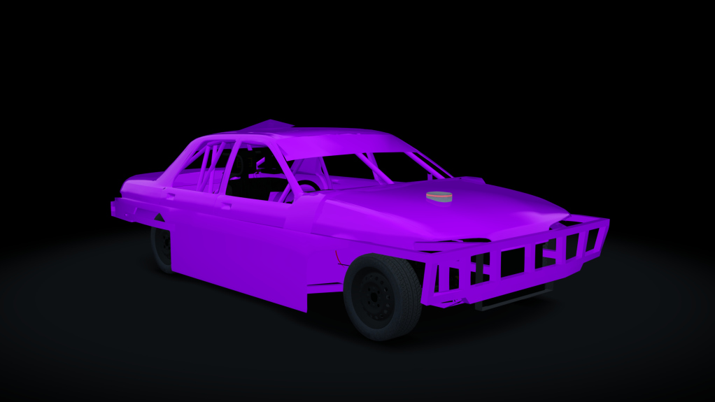 ACSO Saloon Stockcar Sapphire, skin purple