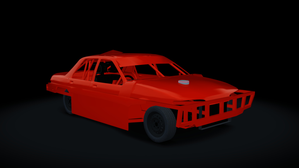 ACSO Saloon Stockcar Sapphire, skin red