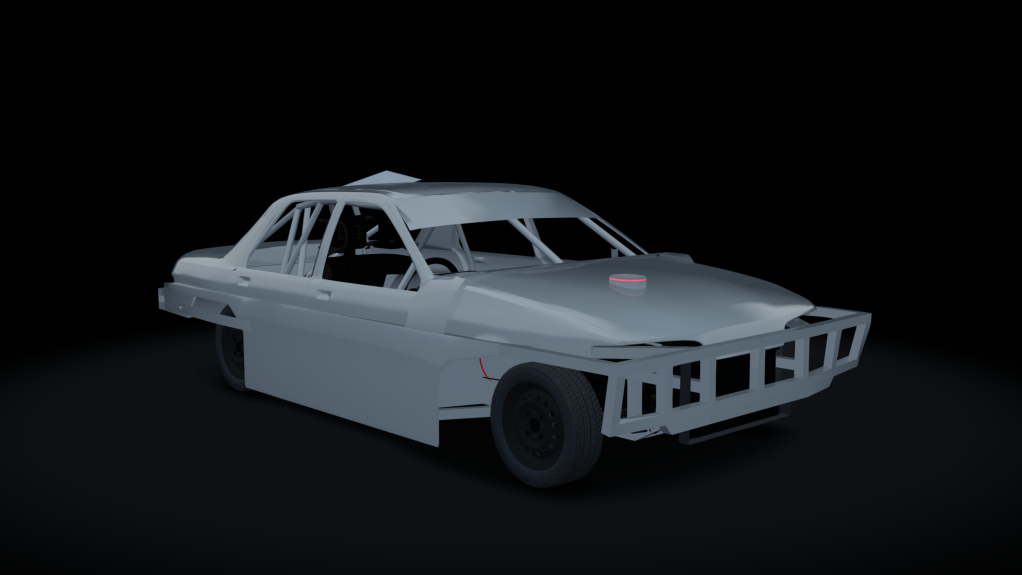 ACSO Saloon Stockcar Sapphire, skin white